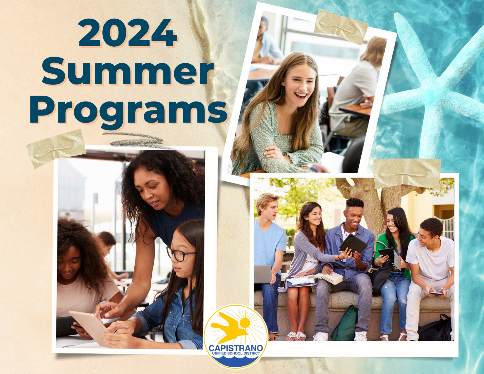 2023 CAPOUSD Summer Program Smiling students