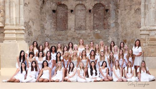 San Juan Hills High School Dance group photo