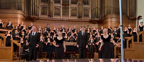 Tesoro HS Madrigals perform at ACDA conference