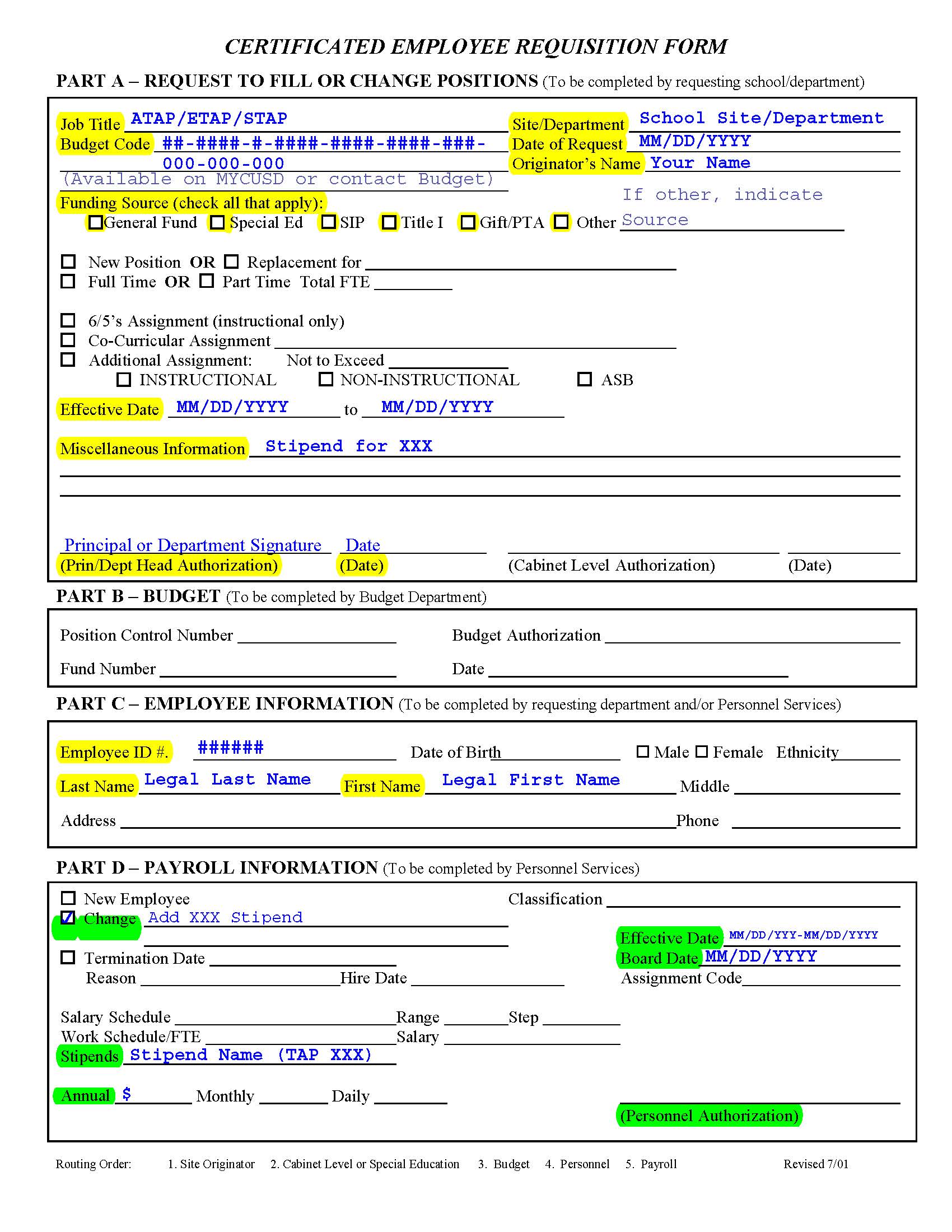 Capistrano Unified School District HRS Support